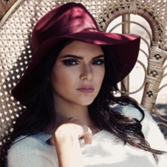 🌷🌞Host Pick🌞Kendall & Kylie 100% Wool Felt Hat